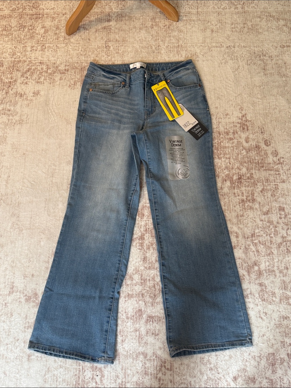 1822 Denim Women's Blue Flare Jeans